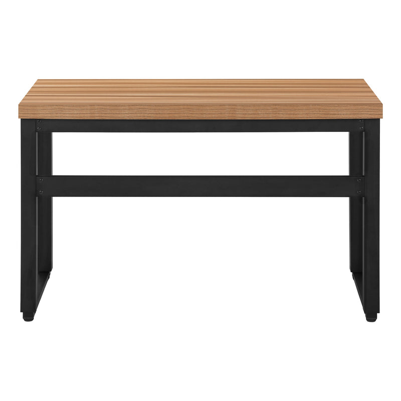 Computer Desk - 48"L / Reclaimed Wood / Adj.Height/ Black - I 7677