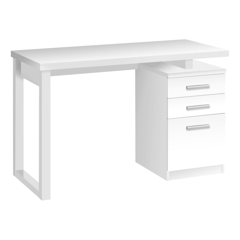 Computer Desk - 48"L / White Left Or Right Facing - I 7690