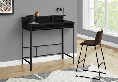 Computer Desk - 48"L / Black / Black Standing Height - I 7700