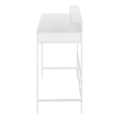 Computer Desk - 48"L / White / White Standing Height - I 7701