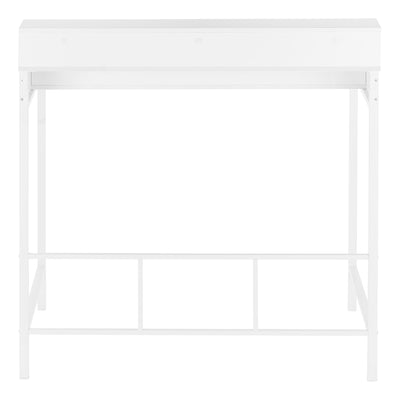 Computer Desk - 48"L / White / White Standing Height - I 7701