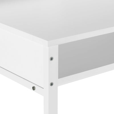 Computer Desk - 48"L / White / White Standing Height - I 7701