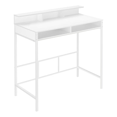 Computer Desk - 48"L / White / White Standing Height - I 7701