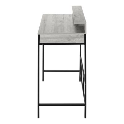 Computer Desk - 48"L / Grey / Black Standing Height - I 7703