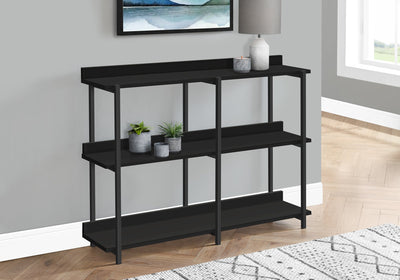 Accent Table - 48"L / Black / Black Metal Hall Console - I 2219