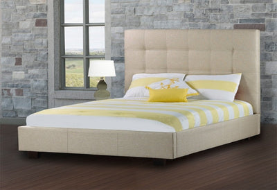 Comfortable Bed with Luxuriously padded headboard - R-160-D-HB