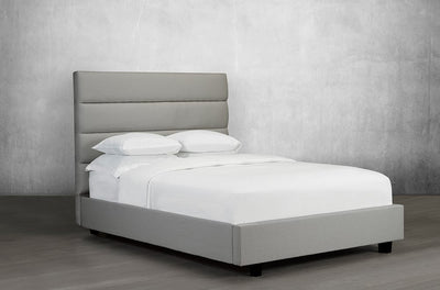 Upholstered Bed Featuring lofty tufted panels - R-162-D-HB