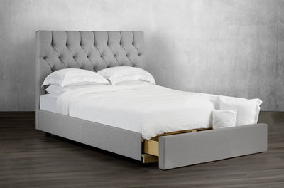 Canadian Made Moira Platform Bed - R-165-D-HB