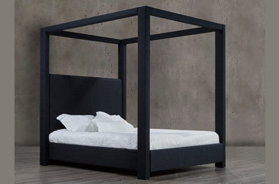 Elegant Canadian-Made Customizable Canopy Bed - R-178-D-HB/B