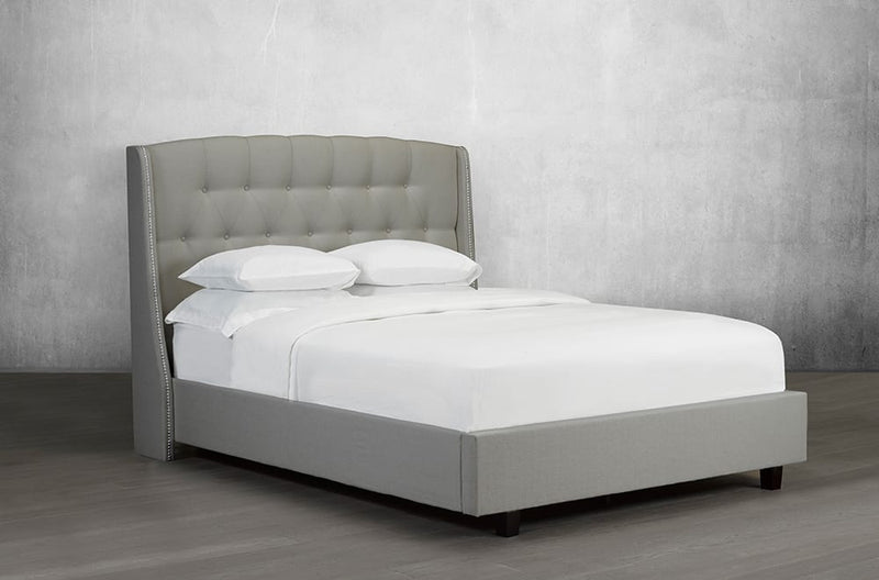 Dramatically styled bed with High profile Headboard - R-194-D-HB