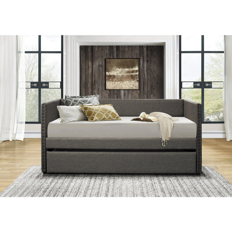 Therese Collection Daybed with Nailhead Trim - MA-4969GY*