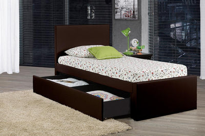 Customizable Children's Canadian made Day-Bed with lower trundle - R-120-S