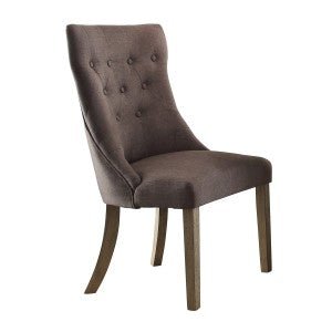 Side Wing Grey Fabric Chair - MA-5428-S2