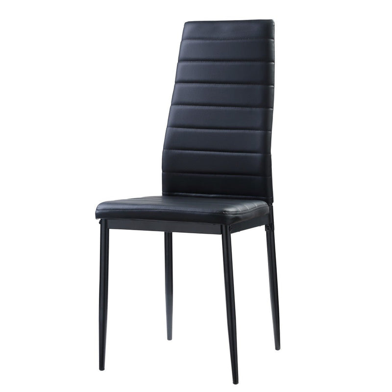 Florian Collection Black Dining Chair - MA-5538BKS