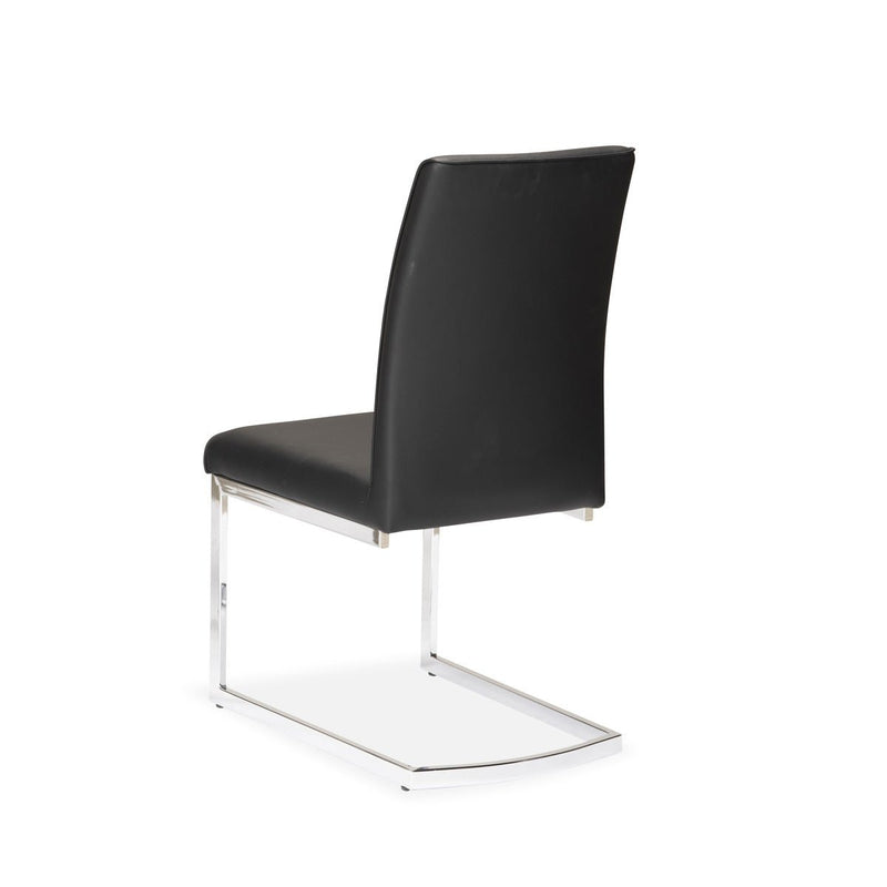 Shirelle chair in Black Leatherette - MA-6826S-BK