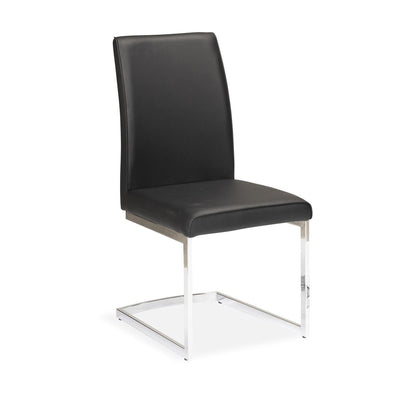 Shirelle chair in Black Leatherette - MA-6826S-BK