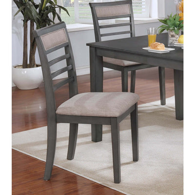 Contemporary 5 Pcs Grey Dinette Set - MA-5201-48DR5-5Pcs