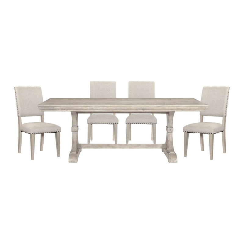 Fallon Collection 5 Piece Dining Set - MA-5814-84*5