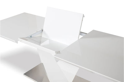 White Lacquer Manhattan Collection - MA-7387-86DR7