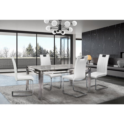 Porfirio Dining Table with Glass Top - MA-3645-59