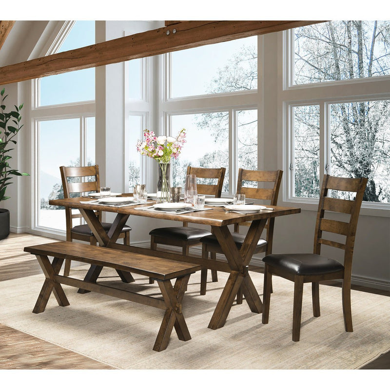 Sansa 6 Piece Dining Set Live Edge - MA-5020DR6