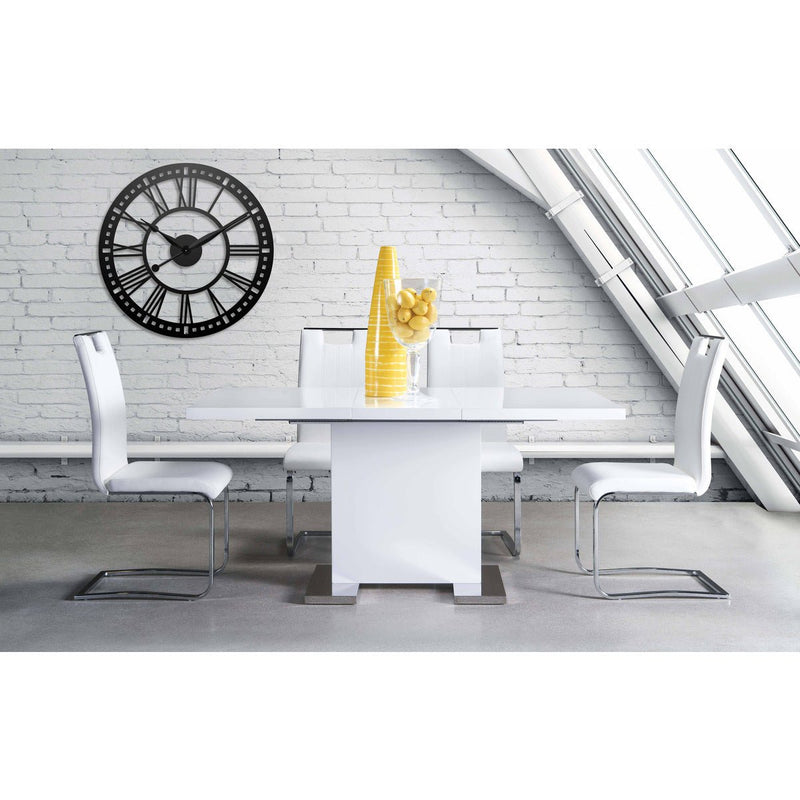 Standa Collection White Laquer Dining Table - MA-5433DT