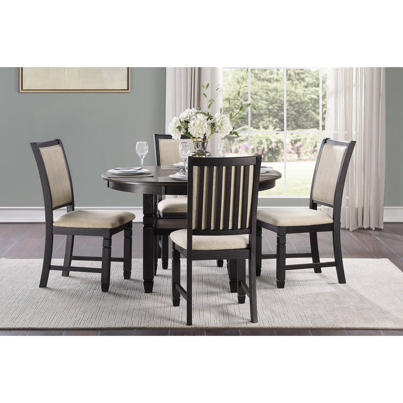 Asher Dining Table - MA-5800BK-48RD