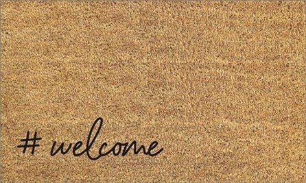 18" x 30" WELCOME Non-slip Coir Door Mat - VI-DMC-1830-20212