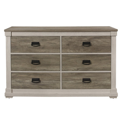 Arcadia Dresser White/Weathered Grey - MA-1677-5