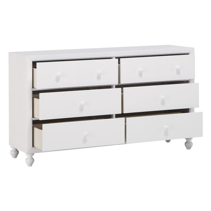 Wellsummer White Dresser - MA-1803W-5