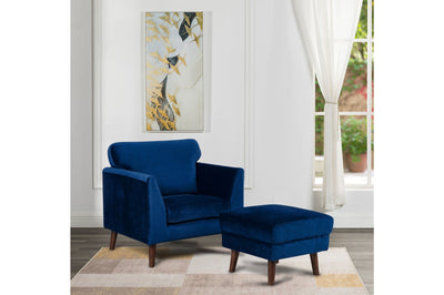 Blue Seating Tolley Collection - MA-9338BU-3Pcs