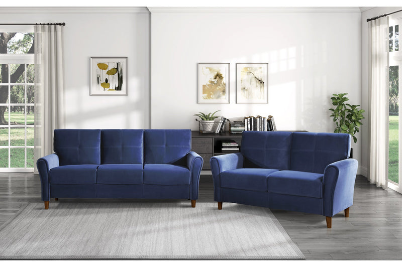 Blue Seating Dunleith Collection - MA-9348BUE-3pcs