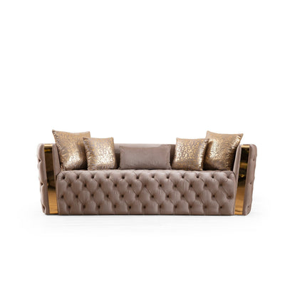 noami gold sofa