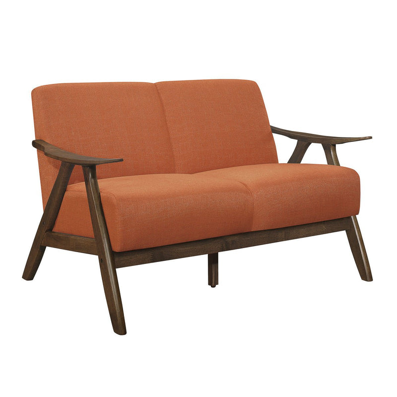 Damala Orange Love Seat - MA-1138RN-2