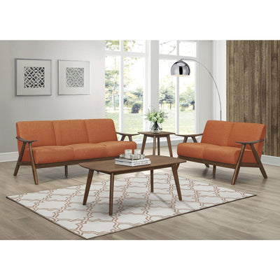 Damala Orange Love Seat - MA-1138RN-2