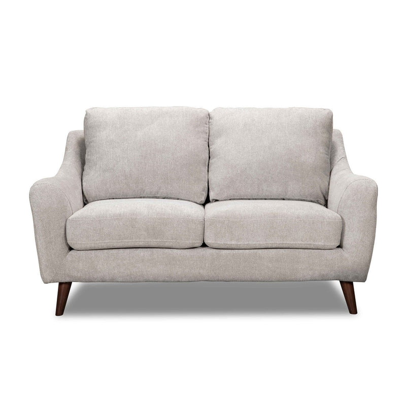 Mila Collection Loveseat - MA-9040BEG-2