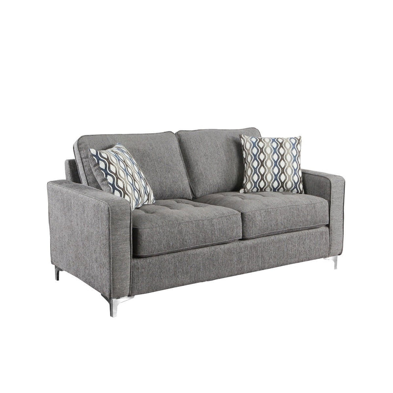 Hudson Collection Loveseat with 2 Pillows - MA-9049GPH-2