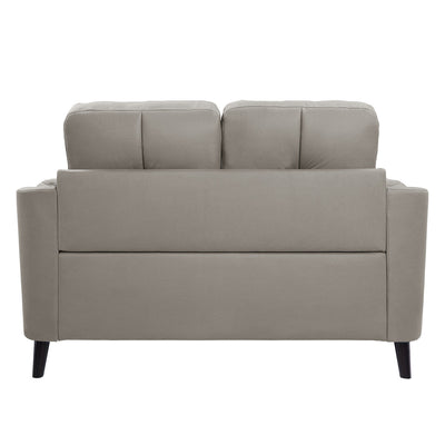 Dorelle Collection Loveseat Taupe Micro-Fiber - MA-9340TP-2