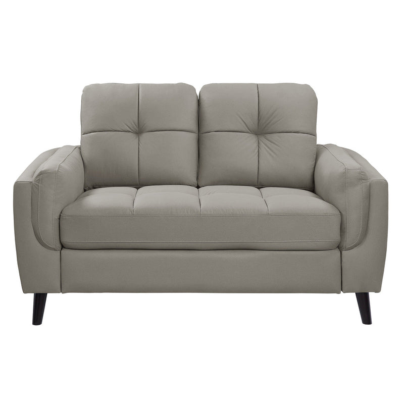 Dorelle Collection Loveseat Taupe Micro-Fiber - MA-9340TP-2