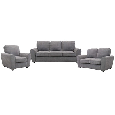 Bethany Collection Loveseat Grey Fabric - MA-99511GRY-2