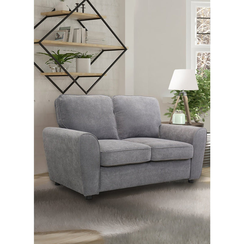 Bethany Collection Loveseat Grey Fabric - MA-99511GRY-2