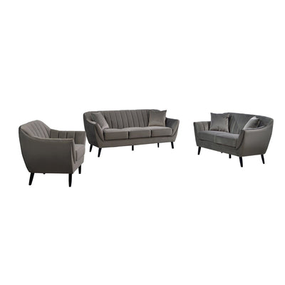 Odette Grey Collection Living Set