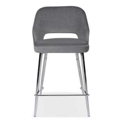 Camille Dark Grey Counter Height Chair - MA-1320DGY-24