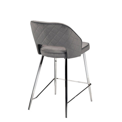 Camille Dark Grey Counter Height Chair - MA-1320DGY-24