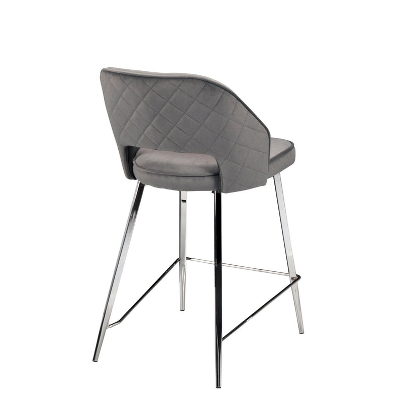 Camille Dark Grey Counter Height Chair - MA-1320DGY-24