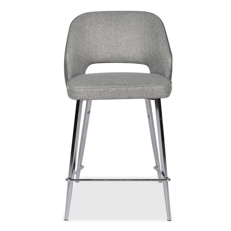 Camille Light Grey Counter Height Chair - MA-1320GRY-24