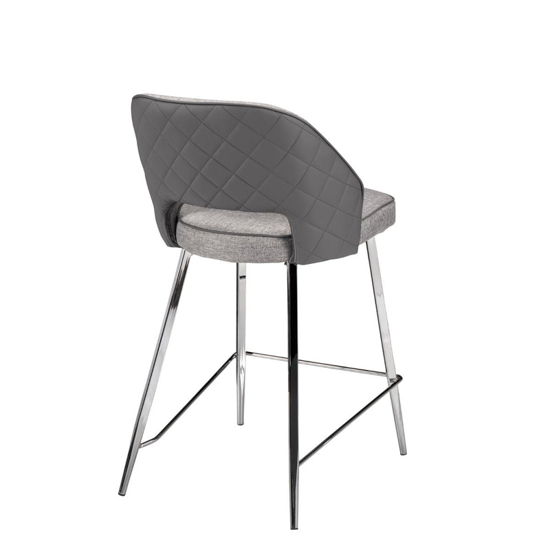 Camille Light Grey Counter Height Chair - MA-1320GRY-24