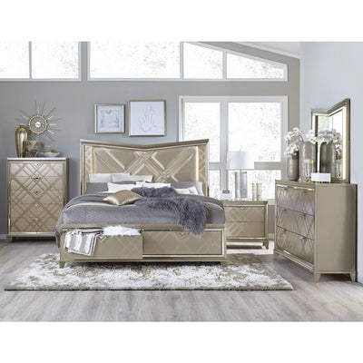 Bijou Collection Storage Bed - MA-1522-1WF*