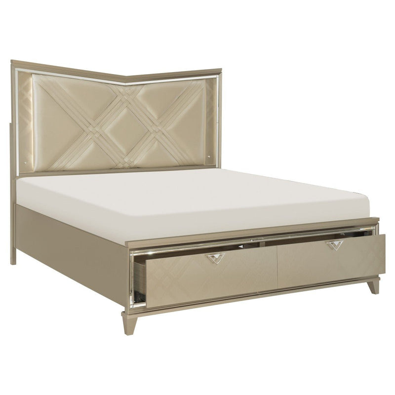 Bijou Collection Storage Bed - MA-1522-1WF*