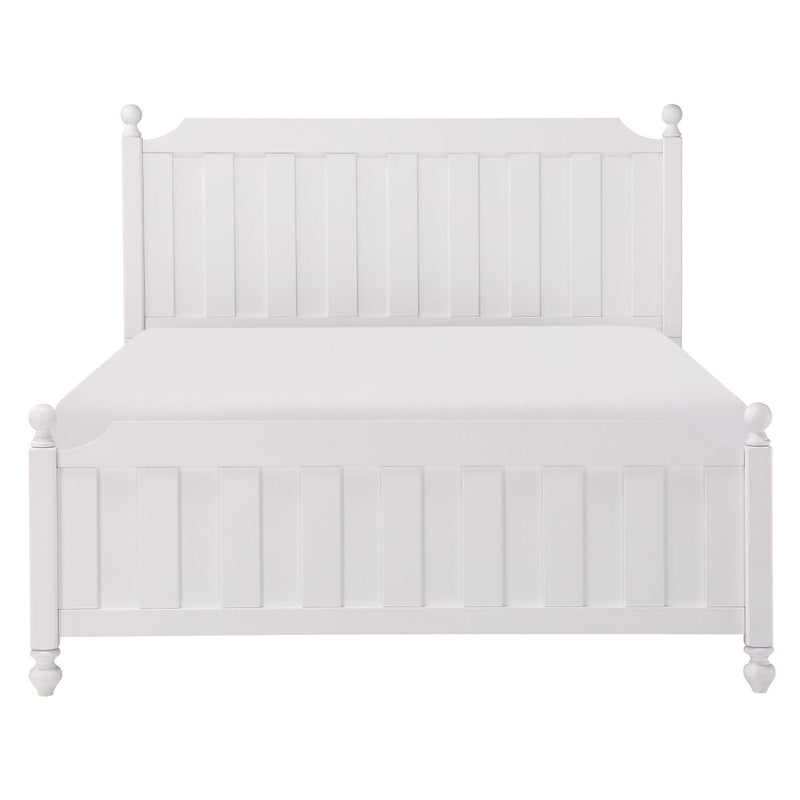 Wellsummer White Collection Double Bed - MA-1803WF-1*